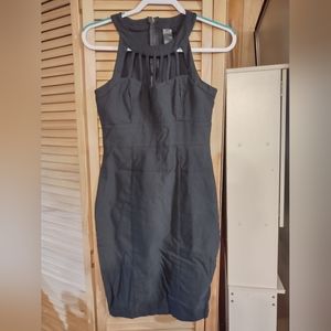 Little black strappy dress